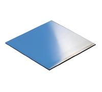 Plaque en aluminium pur mi-dur - Plaque Alu 100 X 100 X1.5mm2015-1 - Dimensions 100x100x1.5mm