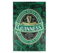 Plaque en bois Guinness - Étiquette Irlande
