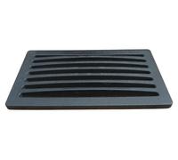 Plaque en fonte, dimensions 30 x 16 cm, pour cheminées et foyers