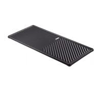 Plaque en fonte émaillée pour barbecue à gaz Boston - ENDERS - 20,5 x 43 x 1,5 cm - Noir