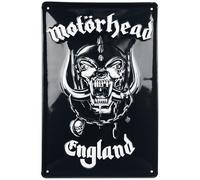 Plaque en métal de Motörhead - England - pour Indifférent - Standard Standard