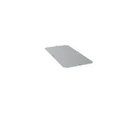 Plaque entrée pleine en AL plaque passe câbles ouverte basse quadro evo 1000x400 - HAGER FN10040AL