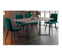 Plaque épaissieNouveau Eco - friendly Material Dining Group (Set de 5), table à manger avec 4 chaises, table à manger de cuisine m