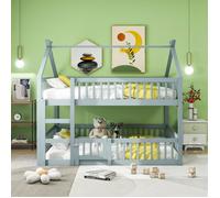 Plaque épaissieStructure de lit Eco - friendly Material lits superposés durables pour enfants 140 * 200, lit familial pour enfants