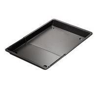 Dr Oetker 1458, Plaque extensible, Plat four, Plat de cuisson, Plaque à pâtisserie, Plaque réglable, Acier, Noir, 36,5 à 52 x 33 x 3 cm