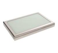 Plaque froide sans couvercle.Livré avec plaque eutectique GN 1/1 (-12°C). D : 600 x 400 mm G