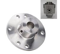 Plaque frontale en acier pour mandrin de tour, 100 mm, avec coffret