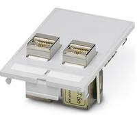Plaque frontale VS-SI-FP-2DSUB9-GC-BU/ST Phoenix Contact Contenu: 1 pc(s)