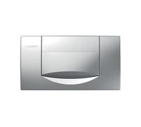 Plaque Geberit 200F carrée interrompable Chromé mat - GEBERIT 115.222.46.1