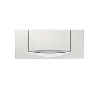 Plaque Geberit 300T carrée interrompable Blanc alpin - GEBERIT 115.333.11.1