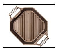 Plaque grill en fonte, gaz, four et barbecue