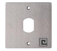 Plaque inox 80 x 80 mm T25 HERACLES PCA-PL80PP