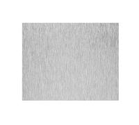 Plaque Inox Brossé Hauteur 25 cm Epaisseur 1,2 mm (Longueur 10 cm)