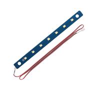 Plaque LED Imprimante 3D, Bande PCB 24V 4.8W 7 LED pour AD 5M Pro | Remplacement direct 24V 0.2A faible consommation haute luminosité 7 puces LED diffusion uniforme 23cm compact fixation vis