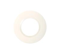 Plaque LEGRAND Dooxie 1 poste ronde blanc