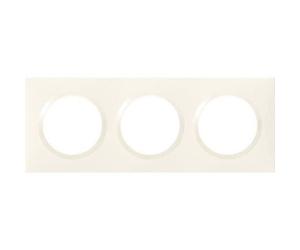 Plaque - LEGRAND - Dooxie - Blanc - 3 Postes - Plastique - Intérieur