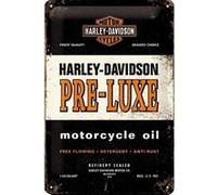 Plaque métal Harley Davidson Incolore G
