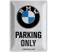 Plaque métallique décorative BMW