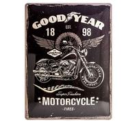 Plaque métallique Good Year Motorcycle G