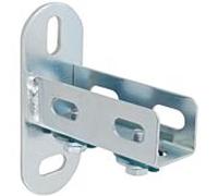 Plaque murale BIS Walraven RapidRail 6613200 pour rail WM0, 2000 en acier, galvanisé électrolytiquement