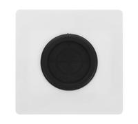 Plaque Murale de Cache-prise Vierge PC Blanc 86mm Trou
