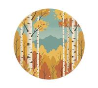 Plaque murale en métal vieilli avec inscription « Mountain Lodge » | Décoration murale ronde vintage en métal pour café, club, jardin 20,3 x 20,3 cm