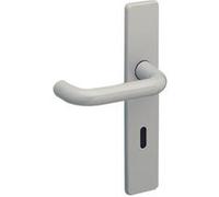 Plaque oblongue en polyamide blanche - ARCOLOR 8900 - Pour béquille 710 et 232 bec-de-cane la paire Blanc G