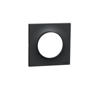Plaque anthracite - 1 poste - Styl - Odace SCHNEIDER