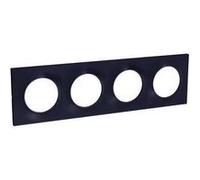 Plaque Odace Styl - Anthracite - Quadruple anthracite G