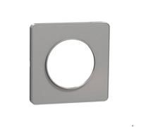 Plaque ODACE Touch Alu 1 poste - SCHNEIDER ELECTRIC - S530802