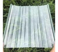 Plaque Ondulées,Panneaux de Toiture Transparente,Panneau pour Serre,Feuille de Toit de Garage,Panneau Anti-Pluie Isolant,Tôle Profilée de Remplacement,Facile à Plier (0.9x1m/35x39in,3 Pcs)
