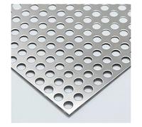 Plaque perforée en Acier Inoxydable 304, Diamètre du Trou 10 mm Tôle avec Gants d'attaches, Plaque perforée Anti-Chute, Facile à Installer (Color : 1mm, Size : 0.4x1m)