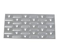 Plaque perforée - L 140 mm - 60 x 2 mm - 21 trous D5