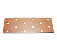 Plaque perforée - L 200 mm - 60 x 2 mm - 30 trous D5