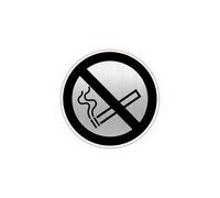Plaque pictogramme Ø 8 cm « Interdiction de fumer » Durable