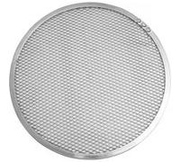 FM Professional Plaque Pizza Four Ronde en Aluminium - Grille de Cuisson Argentée 30 cm