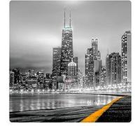 Plaque plexi New York City déco USA G