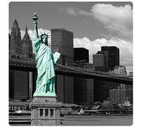 Plaque plexi New York City Statue de la Liberté déco USA G