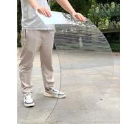 Plaque Polycarbonate, Plaque Plexiglass Acryliques Transparentes, Plexiglass Plaque Transparent pour Marquise de Porte Exterieur Pergola Jardin Exterieur Serre Fenêtre Patio (Size : 0.6x4m)