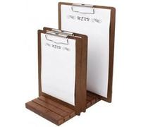 Plaque porte-menus plaque en contreplaqué - A5 - - Bois