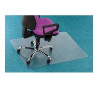 Plaque protège-sol polycarbonate pour moquette P 120 x L 90 cm.