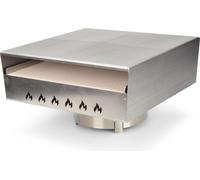Plaque réfractaire Pizza | Boîte à pizza en acier inoxydable - chaleur supérieure parfaite pour ta pizza comme au four à bois