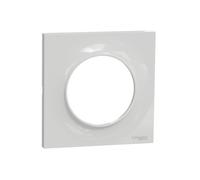 Plaque de finition 1 poste Odace Styl Gris Schneider