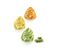 Plaque silicone 3D 6 empreintes Cream Silikomart