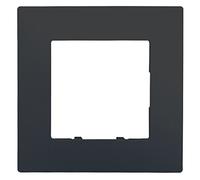 Siemens - plaque simple anthracite delta viva anthracite G