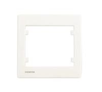 Siemens - plaque simple blanc delta iris siemens
