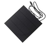 Plaque solaire 20 W | 20 W 12 V pour batterie | Alimentation extérieure : | Jardin, grange, abri, lumières, pour jardin arrière abri ferme lumières sécurité