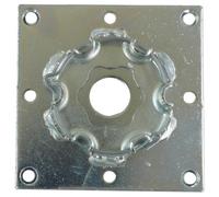 Plaque support moteur Somfy à visser ø50/ø60