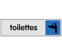 Plaque Toilettes NOVAP - plexi - 4034836