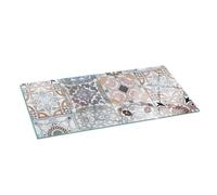 Plaque verre pour poêle motifs mosaïque 125x50 Tulup